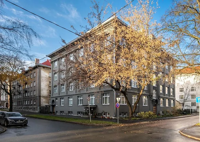 Apartament Classy Flat,2-br,private Parking,smart Tv Tallin